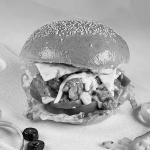 Mighty Peri Peri Chicken Burger (With Peri Peri Lavash Chips)