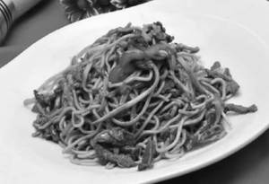 Schezwan Mutton Noodles