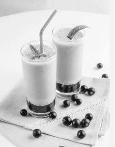 Blackcurrant Milkshake