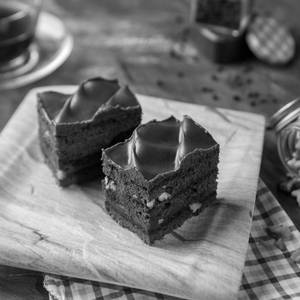 Brownie Square Pastry