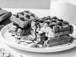 Peanut Butter Chocolate Waffle