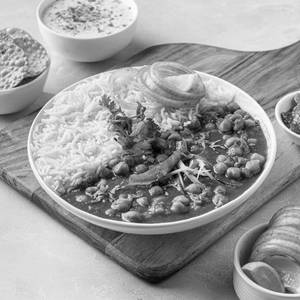 Chole Masala Rice Bowl