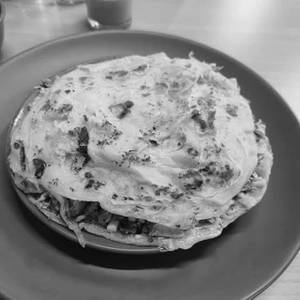 Chicken Shawarma Paratha Plate