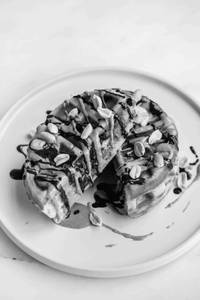 Snickers Waffle