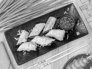 Pork spring roll