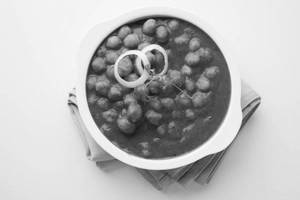 Chole with rice