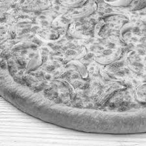 7" Cheese Onion Pizza