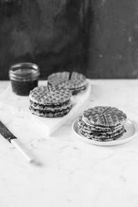 Coffee Caramel Waffle