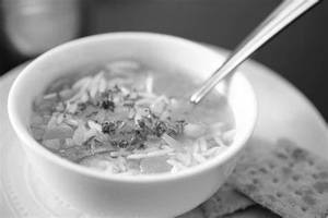 Veg. noodle soup