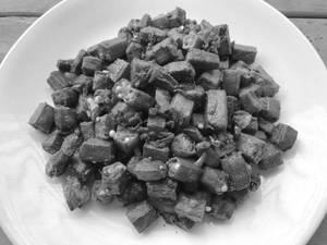 Bhindi Bhujia