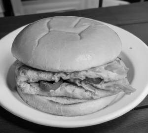 Bun omelette