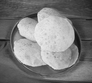 5 Plain Poori