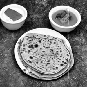 Aloo Paratha.