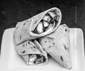 Paneer Peri Peri Wrap