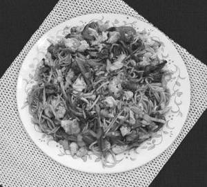 Chicken szehuvan noodles