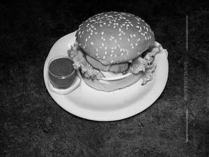 Schezwan Burger