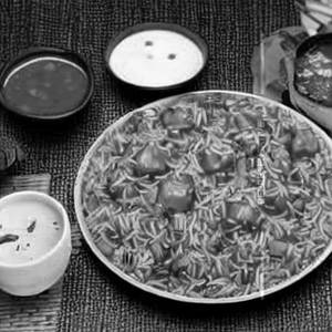 VEG MANCHURIAN RICE