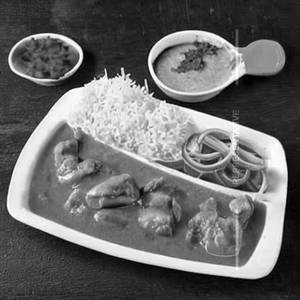 Chicken Curry Plate (Half)