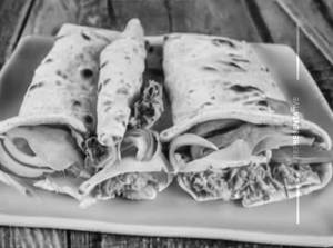 Plate shawarma