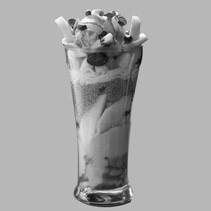 Fresh fruit falooda