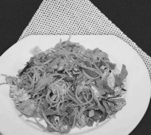 Chicken noodles