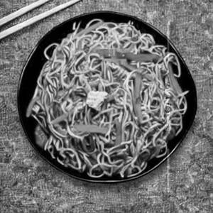 Veg Hakka Noodles