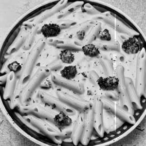 Alfredo Pasta Veg In White Sauce