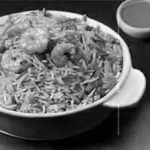 Schezwan Prawn Fried Rice