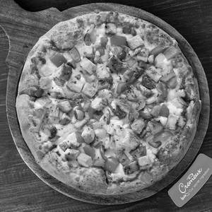 Capsicum Paneer & Red Pepper Pizza (7 Inch)