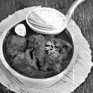 Chicken Takatak Half Handi