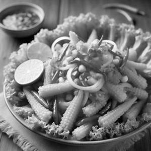 Baby corn chilli