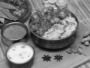 Mushroom Biryani