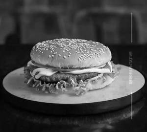 Chicken Tikka Burger with Cheese