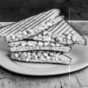 Cheese N Corn Sandwich