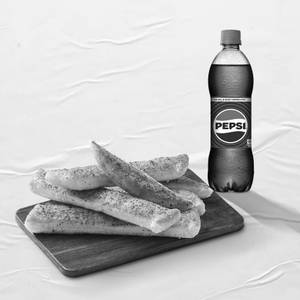 Garlic Breadstix with Pepsi