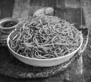 Schezwan veg noodles