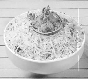 Alu Biriyani + chicken kasha.2/p