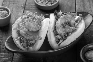Yuzu Rock Shrimp Bao
