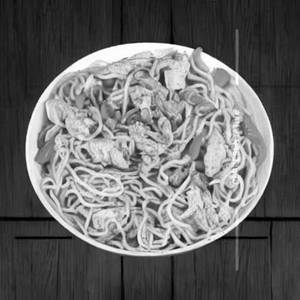 Double Egg Chicken Noodles