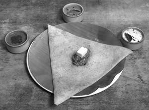 Paneer masala dosa