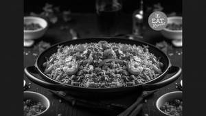 Schezwan Prawn Fried Rice