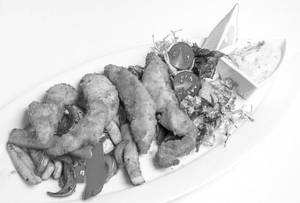 Crispy honey chilli fish