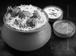 Mutton Kunda Dum Biryani 