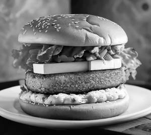 Paneer cheese burger