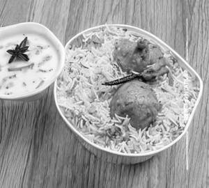 Chicken Tangdi Biryani