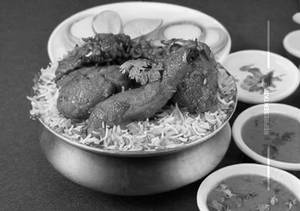 Chicken birayani fry pice