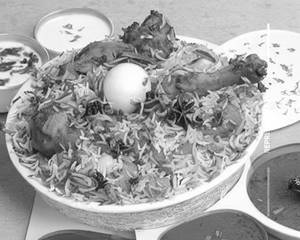 Fry Piece Chicken Biryani