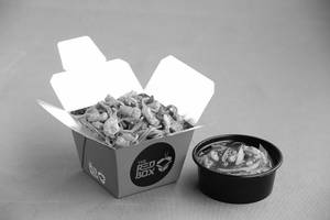 Chicken Singapore Noodles Chilli Garlic Chicken (little Box)