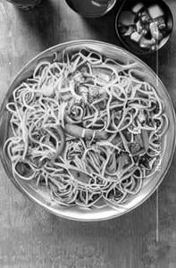 Veg Manchurian Noodles