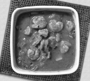 Chemmeen Mulakittathu Curry (Serves One)